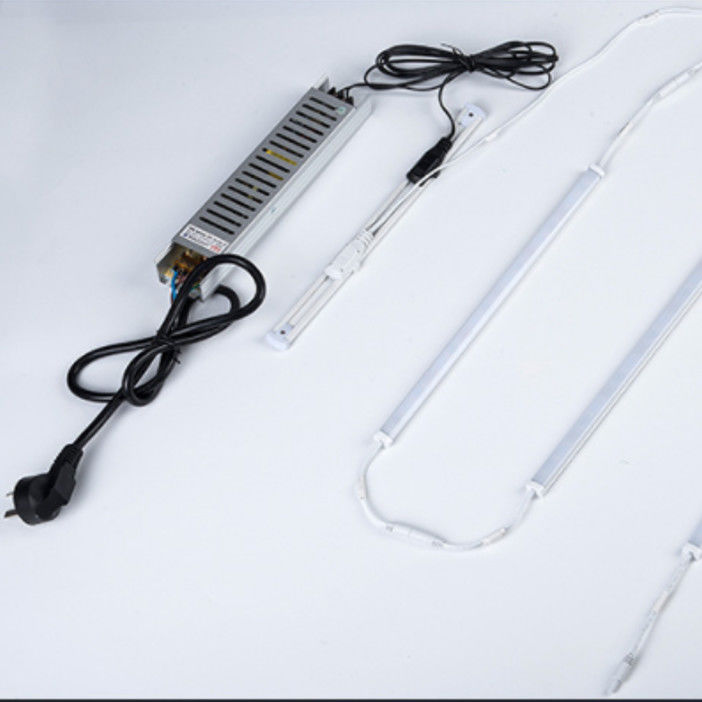 मैगनेट 12V 24V LED ट्रैक लाइट रेल सफ़ेद ग्रे काला पावर सिस्टम कनेक्ट लाइट अडैप्टर