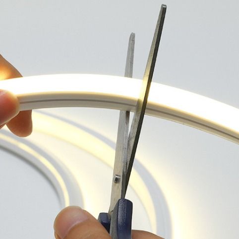 शॉर्ट कट यूनिट DC 12V LED नियॉन स्ट्रिप लाइट 9W 6X12MM प्योर सिलिकॉन फ्लेक्सिबल LED नियॉन लाइट