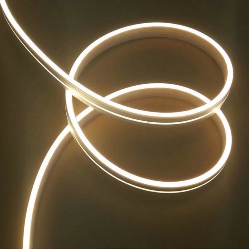 इंटीरियर डेकोरेशन के लिए एडजस्टेबल ग्लेयर फ्री 6MM 12MM बेंडेबल LED नियॉन लाइट ट्यूब