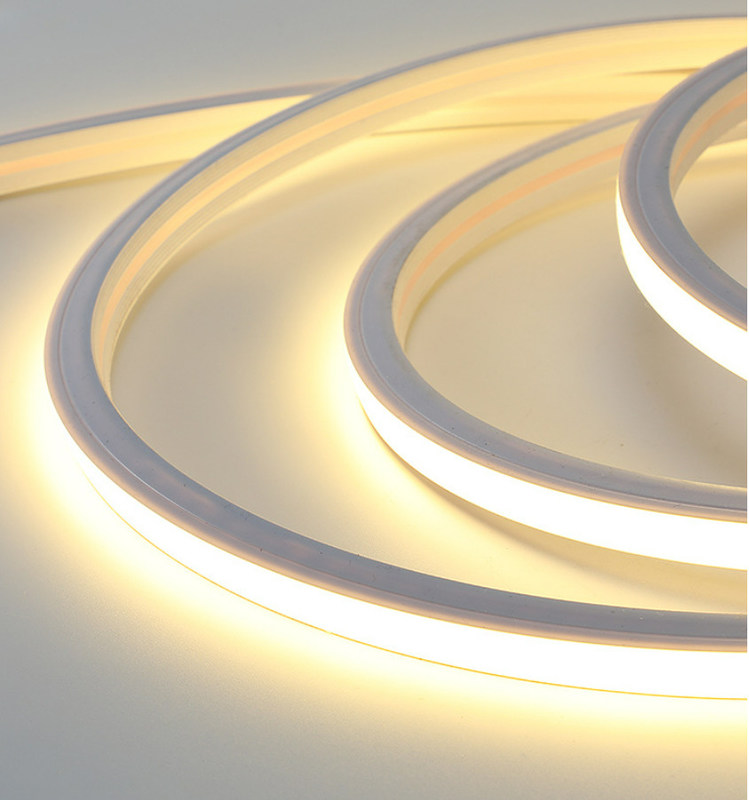 इंटीरियर डेकोरेशन के लिए एडजस्टेबल ग्लेयर फ्री 6MM 12MM बेंडेबल LED नियॉन लाइट ट्यूब