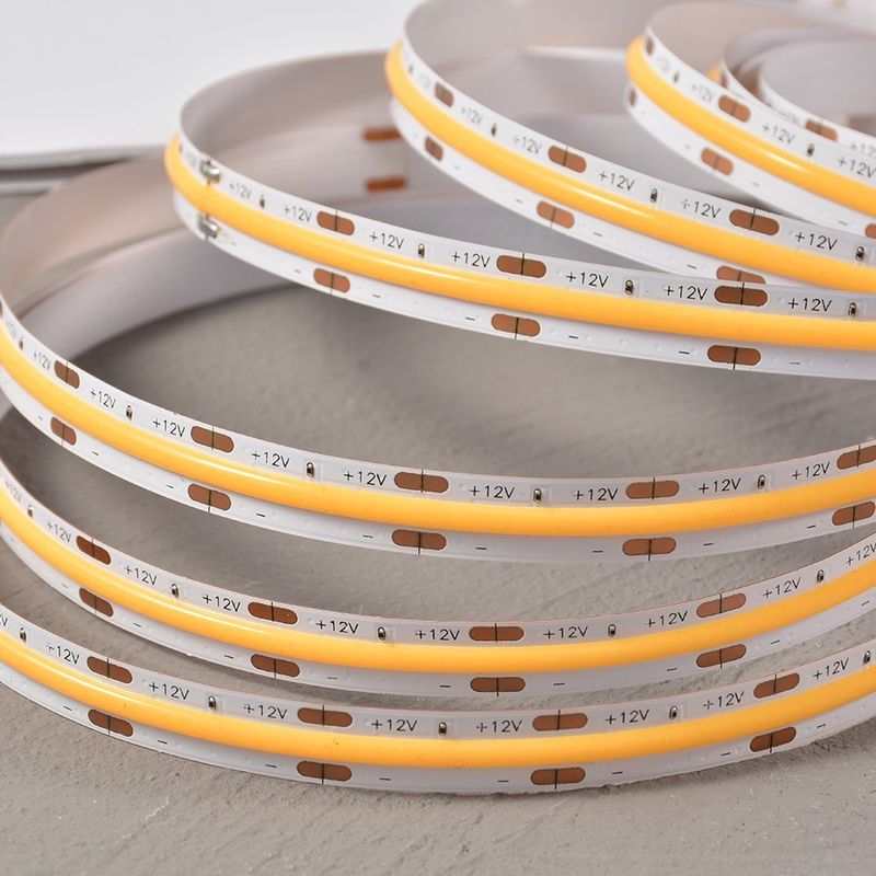 इंडोर होम डेकोरेशन LED COB लाइट 12V 10W 3000K वाटर रनिंग 3m
