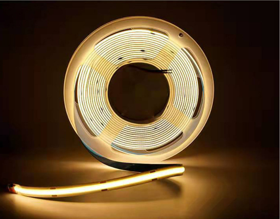 12W डॉटलेस एलईडी COB लाइट DC12V डुअल कलर CRI90 IP20