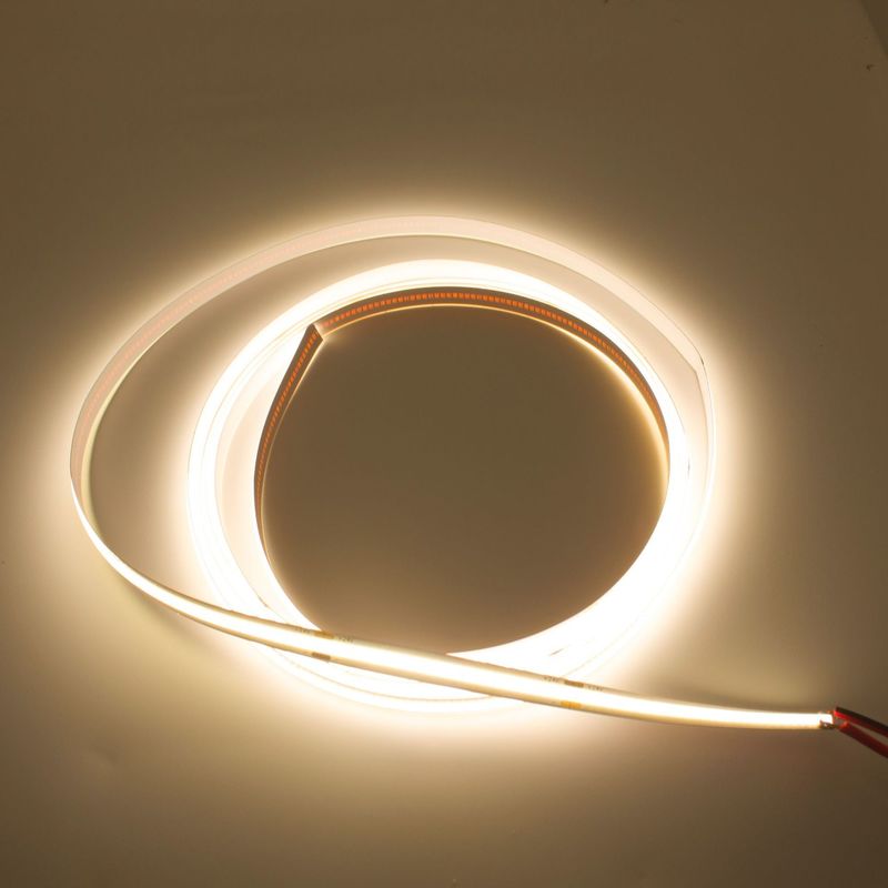 0-10V Dimmable डुअल 2 कलर 12W LED COB स्ट्रिप लाइट
