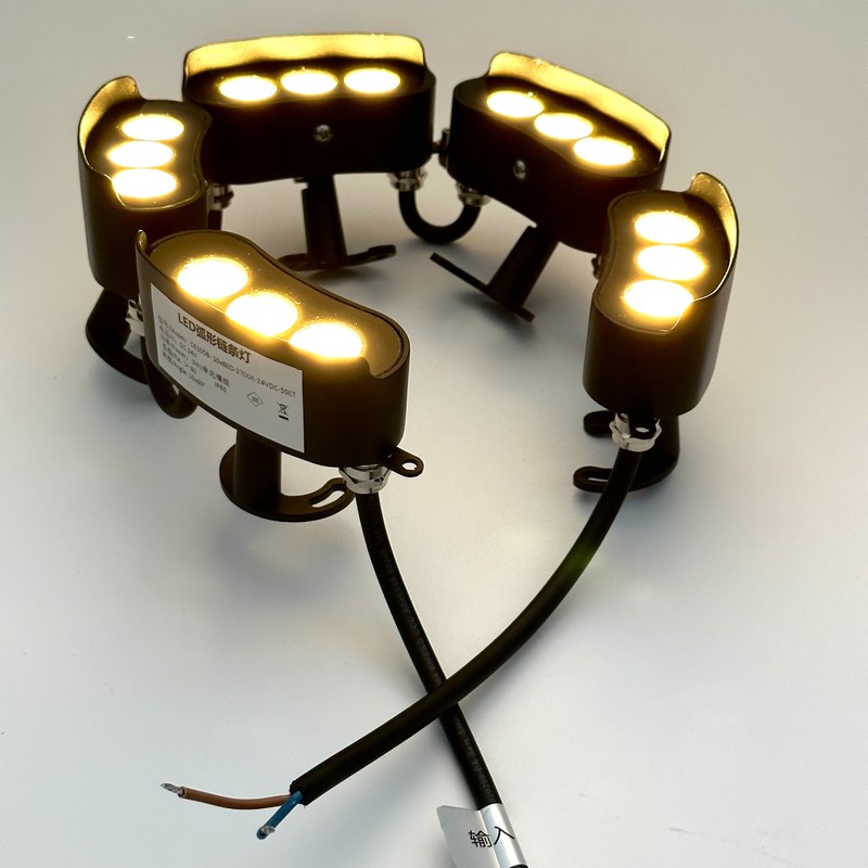 हाई ब्राइटनेस एलईडी वॉल वॉशर लाइट 24V 3000K 4000K लो वोल्टेज वॉल वॉश लाइट