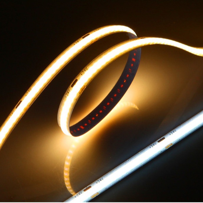 सजावट के लिए DC 24V LED COB लाइट 14.4W कटटेबल फ्लेक्सिबल