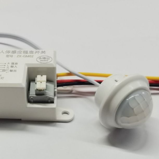 IP20 LED सेंसर एक्सेसरीज PIR सेंसर स्विच PIR एक्सटर्नल सेंसर 12V मोशन सेंसर LED कैबिनेट लाइट्स के लिए