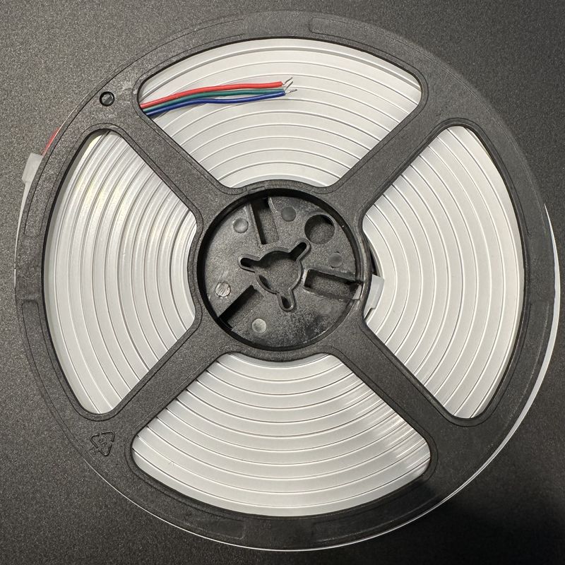 DC 12V 24V IP65 वाटरप्रूफ सिलिकॉन नियॉन स्ट्रिप लाइट डुअल रंग तापमान