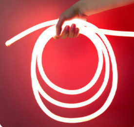 एलईडी सिलिकॉन नियॉन लाइट 24V IP67 नियॉन फ्लेक्सिबल स्ट्रिप लाइट गर्म सफेद रंग