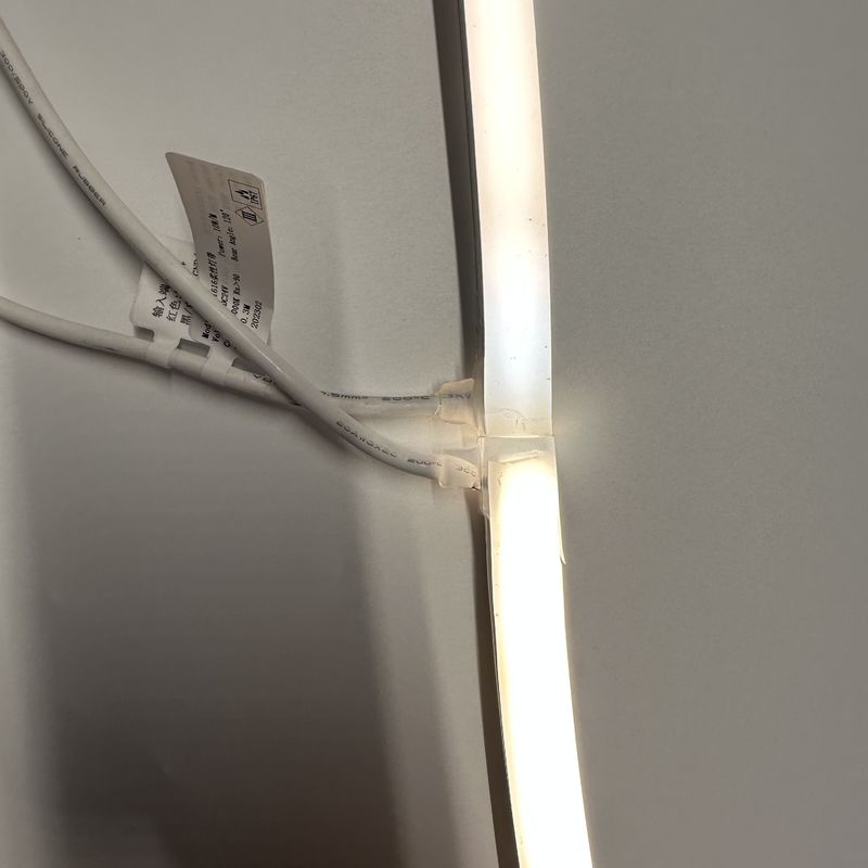 इनडोर/आउटडोर एलईडी सिलिकॉन 24V नियॉन लाइट के लिए DC 12V / 24V सॉफ्ट नियॉन स्ट्राइप्स 120LEDs/M